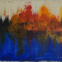 woods 04 - 20x20 acrylic canvas